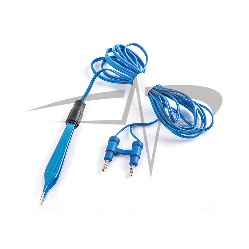 Single Use Adson Bipolar Forcep 115mm, 1mm Tip